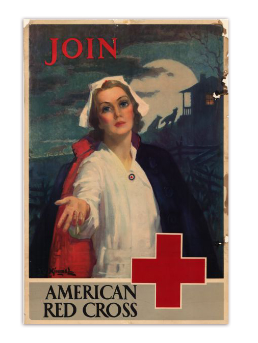 Join the American Red Cross Propaganda Poster